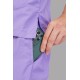 DOCTOR SCRUB SUIT -  LILAC  COLOR | V  NECK | UNISEX PATTERN 