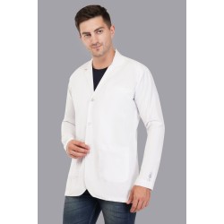 DOCTOR LAB COAT -  WHITE  COLOR | UNISEX LAB COAT 