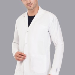 DOCTOR LAB COAT -  WHITE  COLOR | UNISEX LAB COAT 