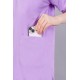 DOCTOR SCRUB SUIT -  LILAC  COLOR | V  NECK | UNISEX PATTERN 