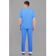 DOCTOR SCRUB SUIT -  SKY BLUE COLOR | V  NECK | UNISEX PATTERN 