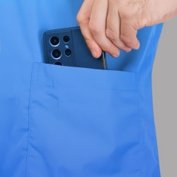 DOCTOR SCRUB SUIT -  SKY BLUE COLOR | V  NECK | UNISEX PATTERN 