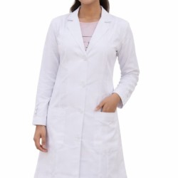  Hangerage Female  Doctor Coat | Unisex | Stylish, Comfortable | Full Sleeves | Ideal For Health care Professionals | Sizes S - 2XL