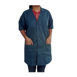 DOCTOR AND STAFF APRON HALF SLEEVES- OCEAN BLUE 