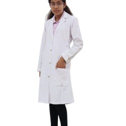  Hangerage  Doctor Coat | Unisex | Stylish, Comfortable | Full Sleeves | Ideal For Health care Professionals | Sizes XS - XXXL