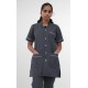 Hangerage Staff Dress || Unisex | Polycotton, Stylish, Comfortable | Half Sleeves | Style with White Pipine | Ideal For Health care Professionals | Color (Grey) Sizes S - XXL