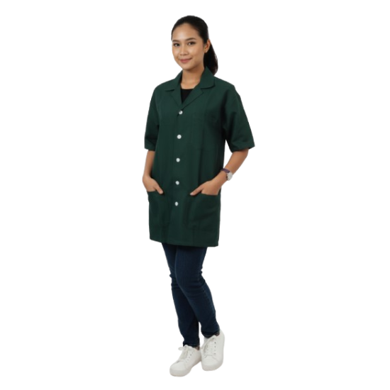 HANGERAGE STAFF APRON  -UNISEX (BOTTLE GREEN)