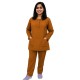 Hangerage Premium Full Sleeve Scrub | Unisex | Rust Color | Round Neck | Doctor & Medical Uniform for Men | Hospital & Clinic Wear