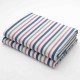 Hangerage Hospital Cotton Besdsheet | Blue & White Stripes Casement Bedsheet (60"x90") 