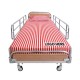 Red Lining Hospital Bed Sheet – Soft, Breathable & Durable | Size (57 X 90 inches)
