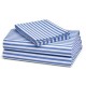 Blue Lining Hospital Bed Sheet – Soft, Breathable & Durable | Size (57 X 90 inches)
