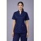  Hangerage Premium Female Scrub Suit | Mandarian Collar |Navy Blue Color | Stylish, Comfortable | Ideal For Health care Professionals | Sizes XS- 2XL