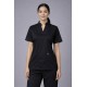  Hangerage Premium Female Scrub Suit | Mandarian Collar | Black Color | Stylish, Comfortable | Ideal For Health care Professionals | Sizes XS- 2XL