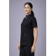  Hangerage Premium Female Scrub Suit | Mandarian Collar | Black Color | Stylish, Comfortable | Ideal For Health care Professionals | Sizes XS- 2XL