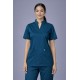  Hangerage Premium Female Scrub Suit | Mandarian Collar |Teel Blue Color | Stylish, Comfortable | Ideal For Health care Professionals | Sizes XS- 2XL