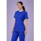  Hangerage Female Scrub Suit |Round Neck | Stylish, Comfortable | Royal Blue Color | Ideal For Health care Professionals | Sizes XS - XXL