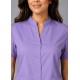  Hangerage Female  Scrub Suit | Mandarian Collar | Front Open | Lilac Color | Stylish, Comfortable | Ideal For Health care Professionals | Sizes XS - 2XL