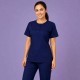 Hangerage Female Scrub Suit |Round Neck | Stylish, Comfortable | Navy Blue Color | Ideal For Health care Professionals | Sizes XS - XXL