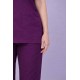 Premium Female Wine Scrub Suits | V Neck | Polycotton, Stylish, Comfortable | Half Sleeves | Ideal For Health care Professionals | Sizes XS-2XL