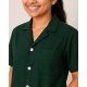 Hangerage Bottle Green Staff Apron | Unisex_3-Pocket Apron | Half Sleeves | V Neck | Comfortable | Durable | Uniform for Medical Professionals (Staff & Nursing)