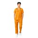 Hangerage Doctor Scrub Suit | Rust Color | 4-Pockets Scrub Suit | Half Sleeves | V Neck  | Unisex