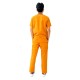 Hangerage Doctor Scrub Suit | Rust Color | 4-Pockets Scrub Suit | Half Sleeves | V Neck  | Unisex