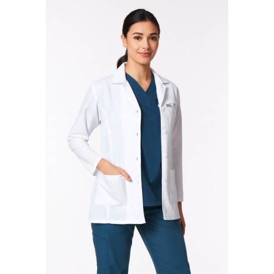  Hangerage Female Apron| Unisex | Stylish, Comfortable | Full Sleeves | Regular Length | Ideal For Health care Professionals