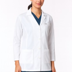  Hangerage Female Apron| Unisex | Stylish, Comfortable | Full Sleeves | Regular Length | Ideal For Health care Professionals