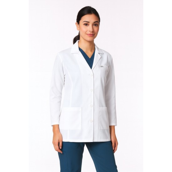  Hangerage Female Apron| Unisex | Stylish, Comfortable | Full Sleeves | Regular Length | Ideal For Health care Professionals