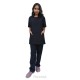  Hangerage Scrub Suit | Unisex | Stylish, Comfortable | Black Color | Ideal For Health care Professionals | Sizes S - XXL