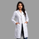  Hangerage Female  Doctor Coat | Unisex | Stylish, Comfortable | Full Sleeves | Ideal For Health care Professionals | Sizes S - XXL