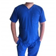  Hangerage Sky Blue  Scrub Suit| Unisex | Stylish, Comfortable | Ideal For Health care Professionals | Sizes S - XXL