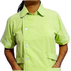 STAFF DRESS- FEMALE-LEMON GREEN