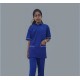 Hangerage Staff Dress || Unisex | Polycotton, Stylish, Comfortable | Half Sleeves | Style with White Pipine | Ideal For Health care Professionals | Color (Royal Blue) Sizes XS - XXXL