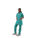 Hangerage Staff Dress || Unisex | Polycotton, Stylish, Comfortable | Half Sleeves | Style with White Pipine | Ideal For Health care Professionals | Color (Medical Green) Sizes S - XXL