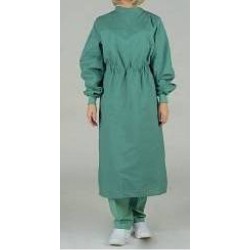 OT GOWN WITH  ELASTIC ON WAIST