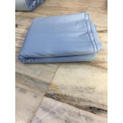 BEDSHEET WITH PILLOW COVER  - SKY BLUE