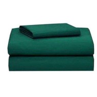 Hangerage Hospital Cotton Bedsheet | Green Bedsheet (60"x90") with One Pillow Cover (18"x27") Pack Of 2