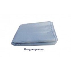 BEDSHEET WITH PILLOW COVER  - SKY BLUE