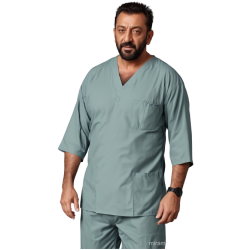 SCRUB SUIT |HALF SLEEVES |5 POCKETS | FABRIC PV SPUN|BEST FITTED FOR MEDICAL PROFESSIONALS