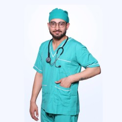 DOCTOR SCRUB SUIT -GREEN 