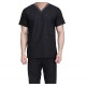 BLACK SCRUB SET - UNISEX /REGULAR SCRUB