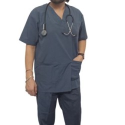 HANGERAGE DOCTOR  SCRUB SUIT- HALF SLEEVES- UNISEX