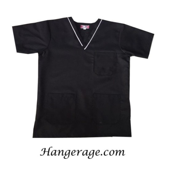 Black Scrub Set