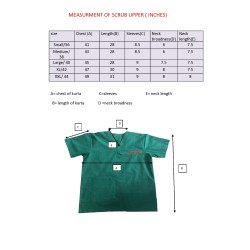  Hangerage Scrub Suit | Unisex Mandarian Collar | Stylish, Comfortable | Maroon Color | Ideal For Health care Professionals | Sizes XS - XXXL