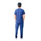 DOCTOR SCRUB SUIT -  NAVY BLUE  COLOR | V  NECK | UNISEX PATTERN 