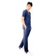 DOCTOR SCRUB SUIT -  NAVY BLUE  COLOR | V  NECK | UNISEX PATTERN 