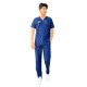 DOCTOR SCRUB SUIT -  NAVY BLUE  COLOR | V  NECK | UNISEX PATTERN 